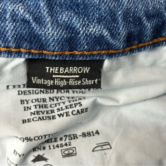 Blank NYC The Barrow Vintage High Rise Shorts Size 28 - Picture 3 of 9